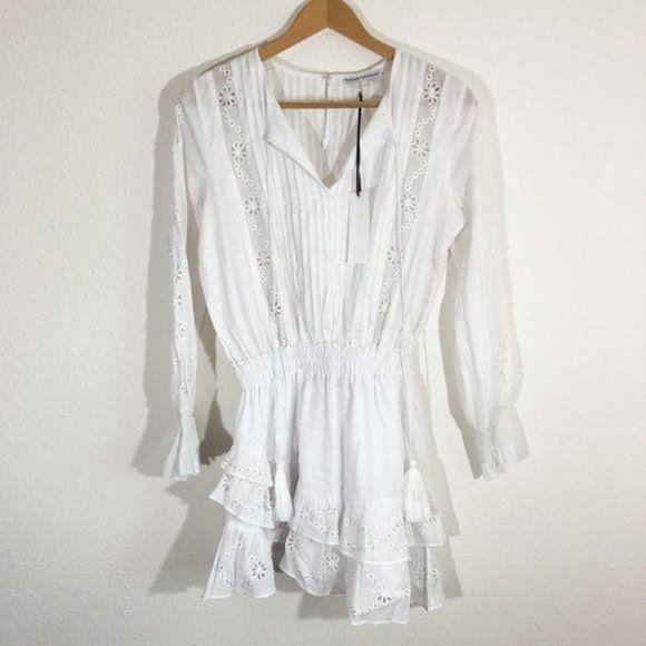 Karina Grimaldi Dresses & Skirts - NWT Revolve Karina Grimaldi Eyelet Dress Size L